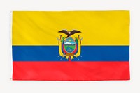 Ecuador flag, national symbol graphic