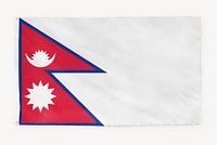 Nepal flag, national symbol graphic