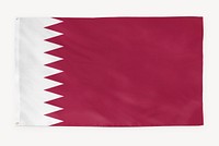 Qatar flag, national symbol graphic