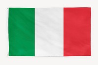 Italian flag, national symbol graphic
