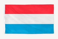Luxembourg flag, national symbol graphic