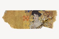 Gustav Klimt washi tape design on white background