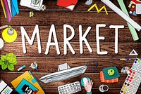 Market Consumer Product Buyer Marketing Concept