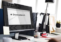 Document Legal Paper Forms Contract Window Popup