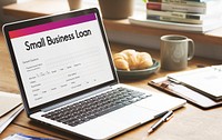 Small Business Loan Form Concept