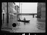 [Untitled photo, possibly related to: Ohio River in flood, Louisville, Kentucky]. Sourced from the Library of Congress.