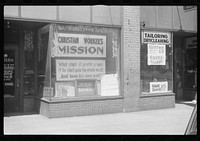 Minneapolis Gospel mission, Minnesota. Sourced from the Library of Congress.