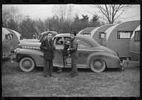 FSA (Farm Security Administration) trailer drivers. Sourced from the Library of Congress.