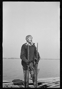 Captain Stein, oysterman, Rock Point, Maryland. Sourced from the Library of Congress.