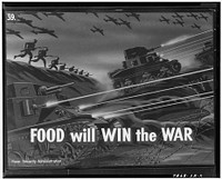 Food will win the war. Sourced from the Library of Congress.