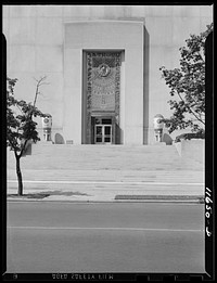 Washington, D.C. Masonic Temple on 16th Street, N.W.. Sourced from the Library of Congress.