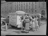 Washington, D.C. Good Humor ice cream truck. Sourced from the Library of Congress.