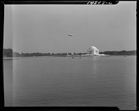 Jefferson Memorial looking across Tidal Basin. Washington, D.C.. Sourced from the Library of Congress.