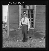 Police Chief Robinson. Childersburg, Alabama. Sourced from the Library of Congress.