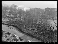 Inauguration day, 1941, Washington, D.C.. Sourced from the Library of Congress.
