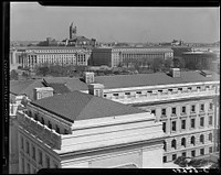 Government buildings. Washington, D.C.. Sourced from the Library of Congress.