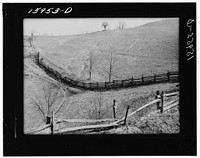 Erosion. Mercer County, West Virginia. Sourced from the Library of Congress.