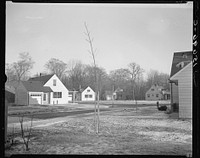 Houses at Greenhills, Ohio. Sourced from the Library of Congress.