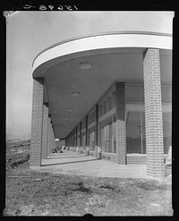 Store building. Greenhills, Ohio. Sourced from the Library of Congress.