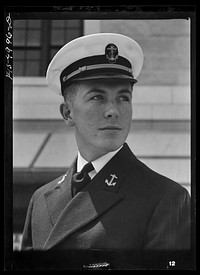 [Untitled photo, possibly related to: U.S. Naval Academy, Annapolis, Maryland. Midshipman]. Sourced from the Library of Congress.