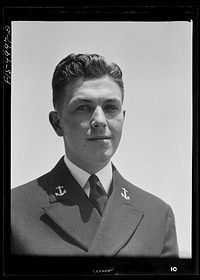 U.S. Naval Academy, Annapolis, Maryland. Midshipman. Sourced from the Library of Congress.