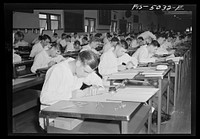 U.S. Naval Academy, Annapolis, Maryland. Classroom instruction. Sourced from the Library of Congress.