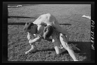 U.S. Naval Academy, Annapolis, Maryland. Wrestling. Sourced from the Library of Congress.