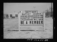 Washington, D.C. Sign in the 3700 block of Minnesota Avenue, Southeast. Sourced from the Library of Congress.