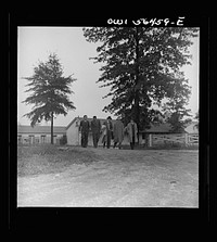 Chinese technical experts at the University of Maryland. From left: H.W. Li, C.K. Lin, C.C. Chen, W.T. Chang, and N.F. Chang. Sourced from the Library of Congress.