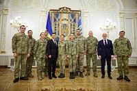 On the occasion of the Day of Assault Troops of the Armed Forces of Ukraine, President Volodymyr Zelenskyy met with servicemen and presented state awards.