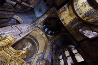 St. Sophia's cathedral ceilings, Kyiv, Ukrain. Free public domain CC0 photo.