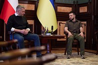 At a meeting in Kyiv, Volodymyr Zelenskyy and Chancellor of Austria discussed support for Ukraine and increasing sanctions pressure on Russia.