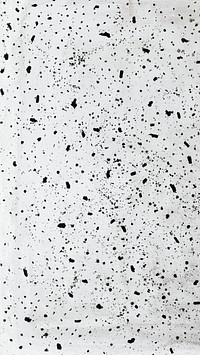 Black stains on a white mobile phone wallpaper