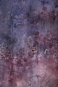 Old grungy floral background texture