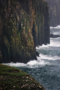 Cliff at Isle of Skye, Scotland