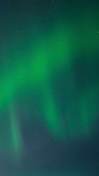 Northern lights mobile wallpaper background, Lofoten island in Norway