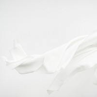 White fabric texture background design element