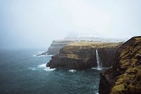 Múlafossur waterfall in the Faroe Islands