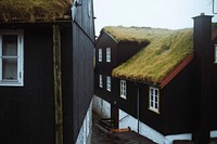 Bour village in the Faroe Islands, part of the Kingdom of Denmark