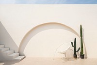 Minimal western wall outdoor architecture