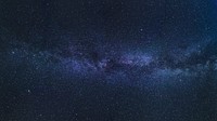 Galaxy starry night sky background, free public domain CC0 photo.