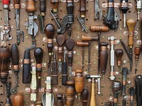 Free crafting tools image, public domain crafting CC0 photo.