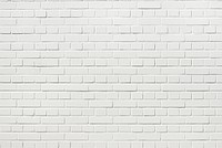 Free white brick wall image, public domain CC0 photo.