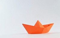 Free boat origami image, public domain CC0 photo.