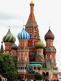 Free Saint Basil's Cathedral, Moscow, Russia image, public domain travel CC0 photo.