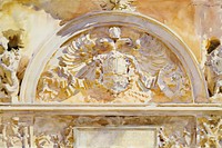 Escutcheon of Charles V of Spain (1912) by<a href="https://www.rawpixel.com/search/John%20Singer%20Sargent?sort=curated&amp;page=1&amp;topic_group=_my_topics"> John Singer Sargent</a>. Original from The MET Museum. Digitally enhanced by rawpixel.