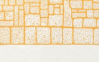 Orange tile pattern background, remixed from artworks by Moriz Jung