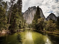 Yosemite National Park, United States. Original image from Carol M. Highsmith&rsquo;s America, Library of Congress collection. Digitally enhanced by rawpixel.