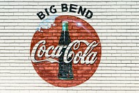 An old company sign appears on the wall of a Coca-Cola bottling plant outside Alpine, Texas. Original image from <a href="https://www.rawpixel.com/search/carol%20m.%20highsmith?sort=curated&amp;page=1">Carol M. Highsmith</a>&rsquo;s America, Library of Congress collection. Digitally enhanced by rawpixel.
