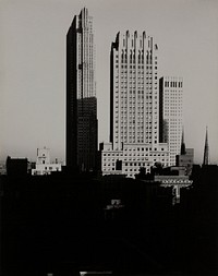 New York from the Shelton (1935) photo in high resolution by Alfred Stieglitz. Original from the Saint Louis Art Museum. Digitally enhanced by rawpixel.